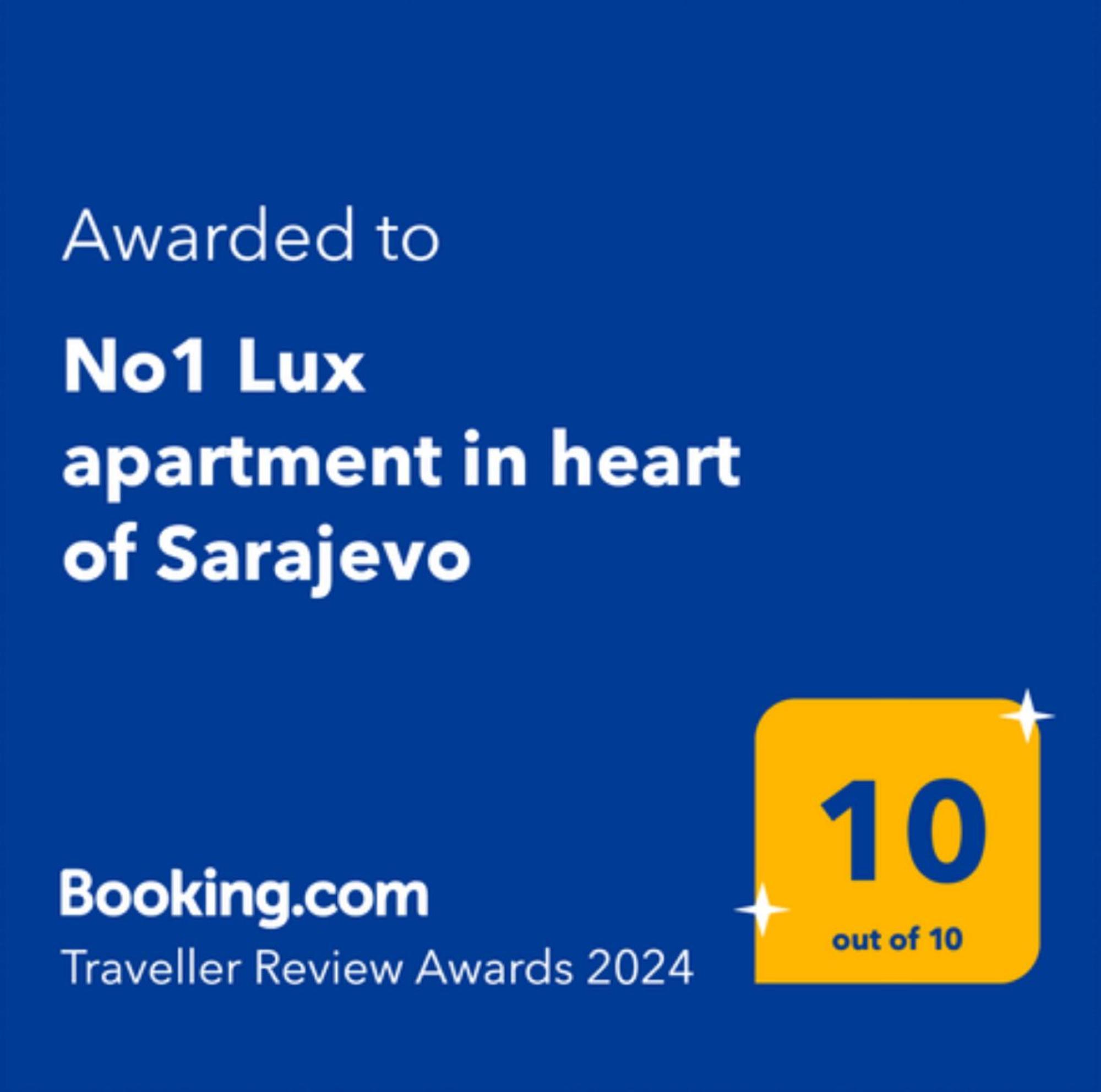 No1 Lux Apartment In Heart Of 塞拉耶佛 外观 照片